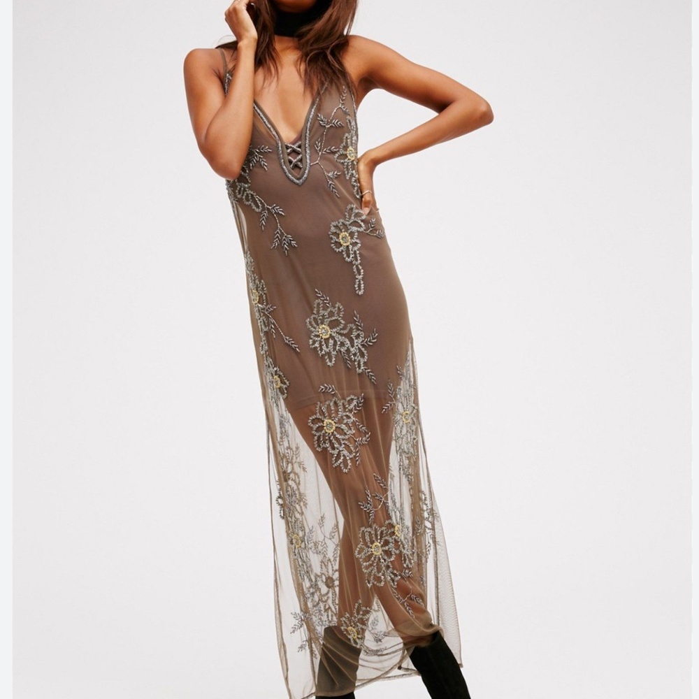 Free People Party Down Slip Dress